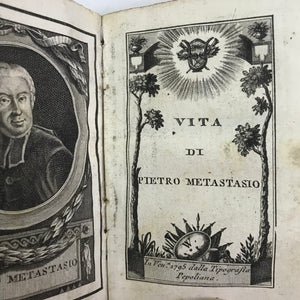 Lot of ancient books - Works by Metastasio 19 volumes 1794 1795 Venezia Pepoliana