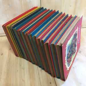 Lot of vintage books Fabbri publishers the masterpieces series - 14 children's stories