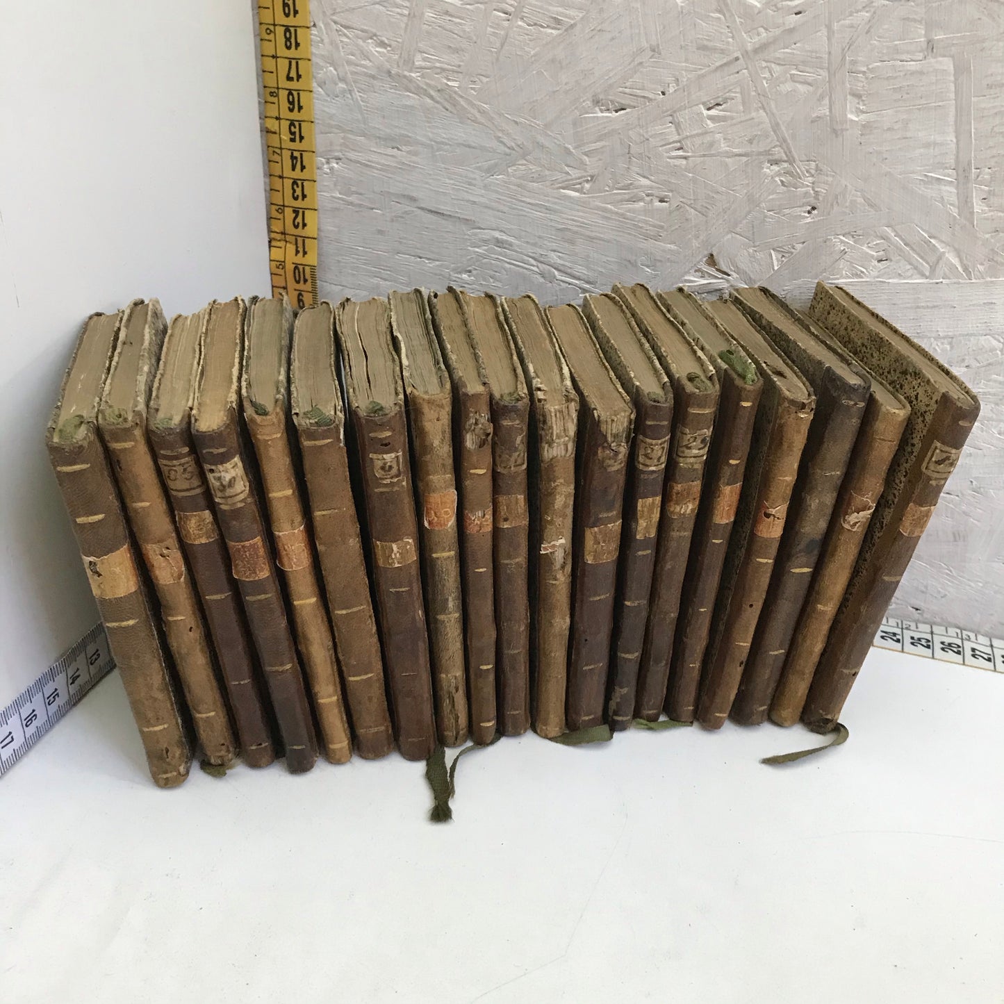 Lot of ancient books - Works by Metastasio 19 volumes 1794 1795 Venezia Pepoliana