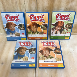 Lot DVD series The Fantastic Adventures of Pippi Longstocking 8 discs 2-6
