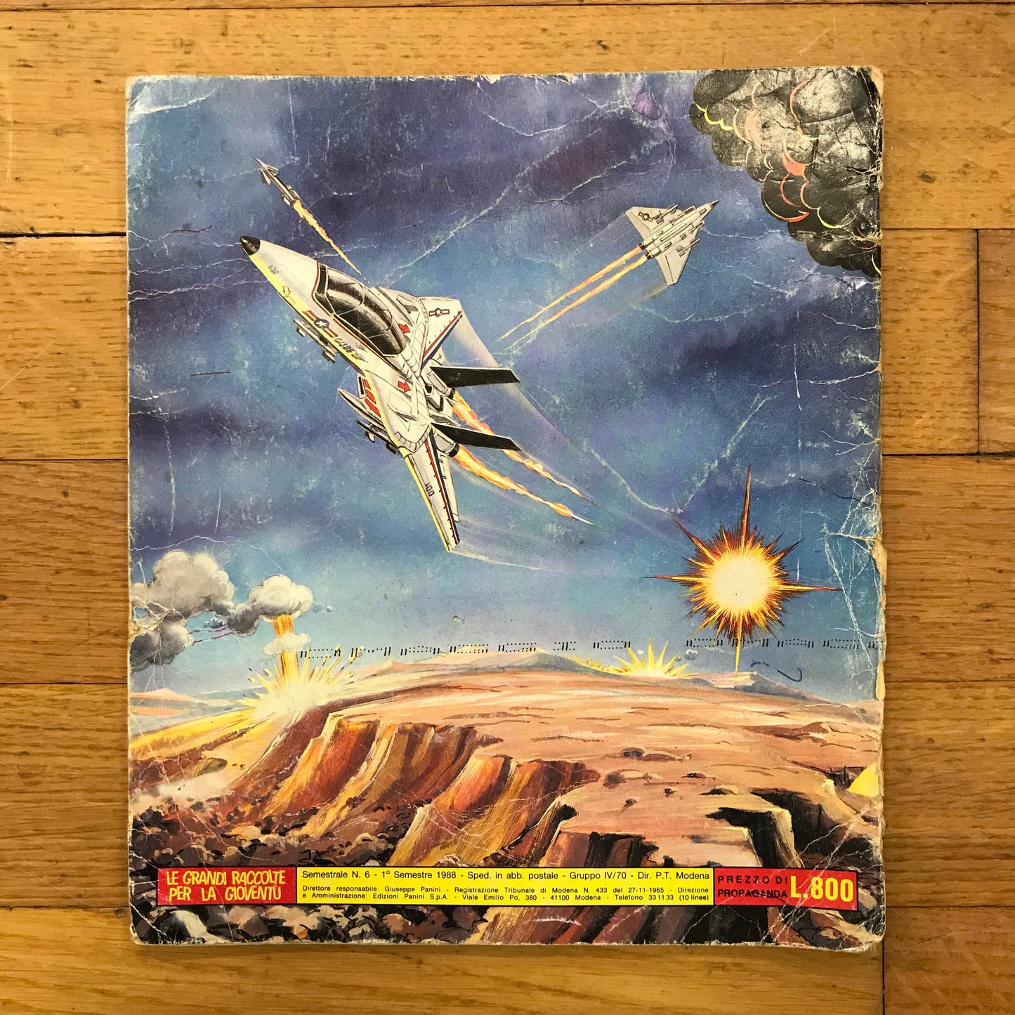 Libro - Album di figurine - G. I. Joe Panini 1988