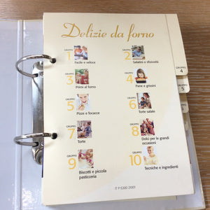Raccolta schede cucina DELIZIE DA FORNO - 2 volumi