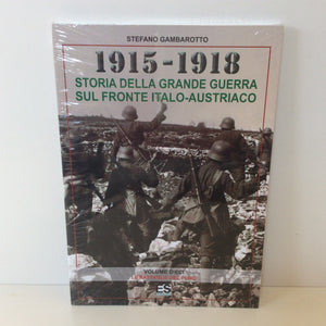 Libro - STORIA GRANDE GUERRA fronte italo-austriaco 1915-1918 Gambarotto Vol 10