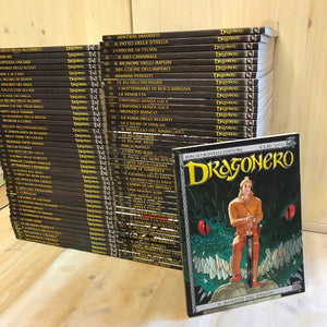 Lot of DRAGONERO Bonelli comics continuous numbers 1/77 complete series