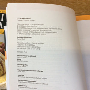 Libro collana LA CUCINA ITALIANA n.9 Gazzetta - Crostacei e molluschi