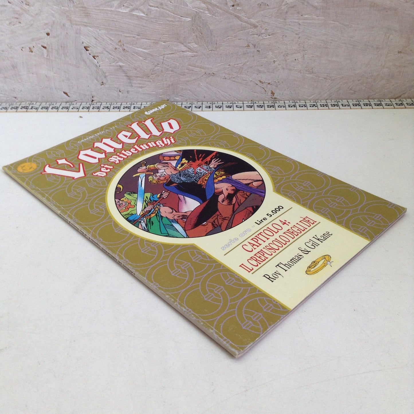 Libro - Fumetto DC - L’anello dei Nibelunghi 4 Il crepuscolo - Comic