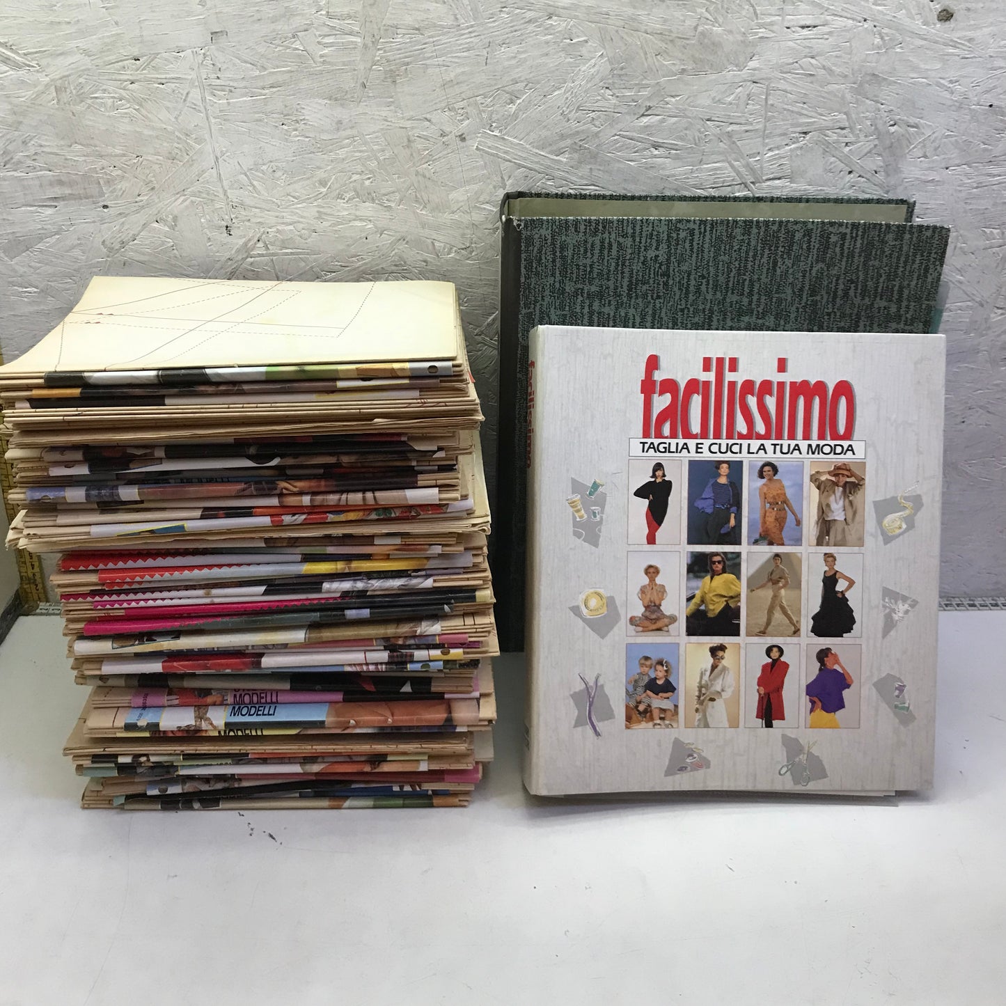 Collection of pattern cards VERY EASY cut and sew your fashion - Fabbri 1990