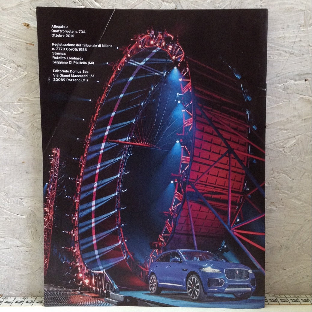 Libro - Rivista Quattroruote - Juaguar integrale per tutte - all. 73