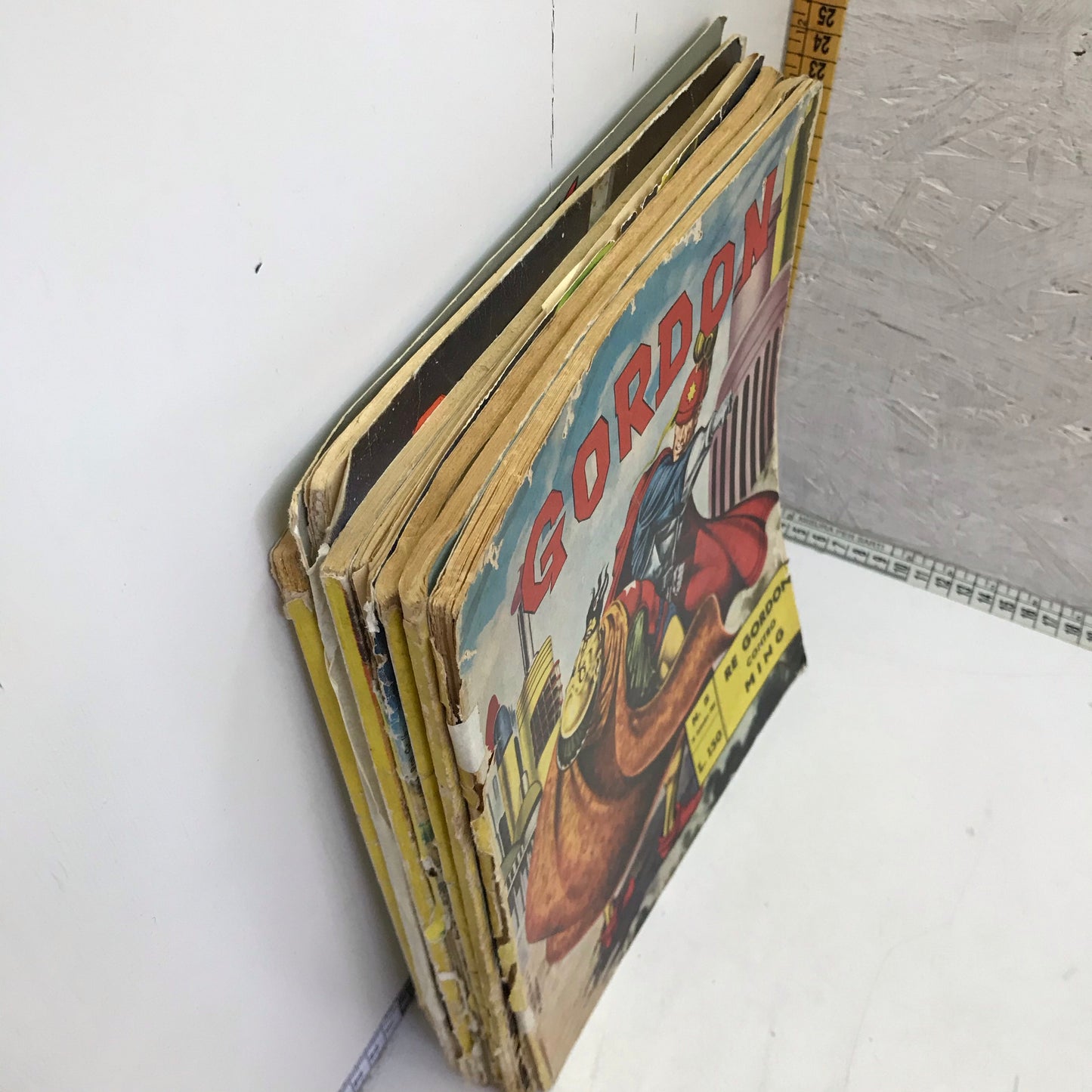 Lot of GORDON comic books from the 1960s, 11 numbers