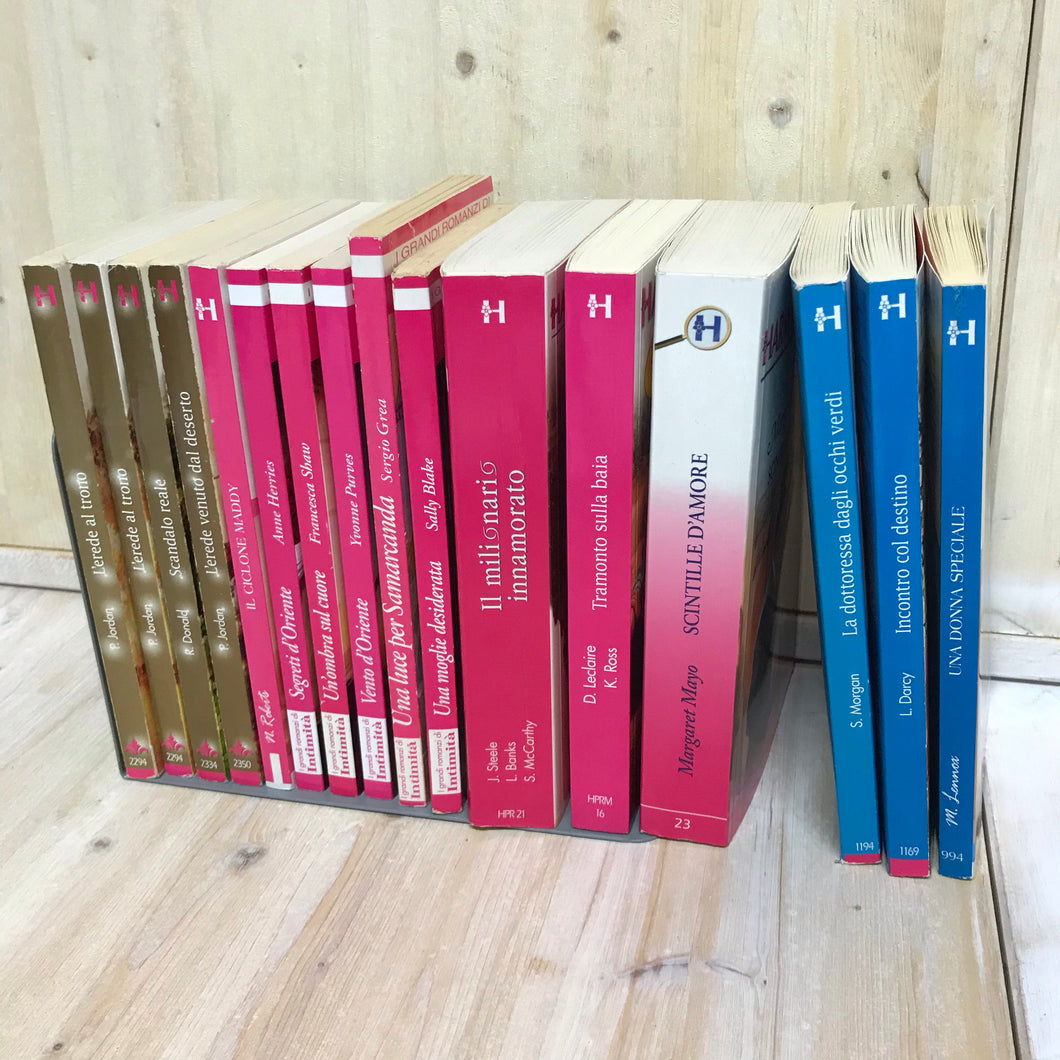 Lotto libri HARMONY COLLEZIONE + INTIMITÀ + BIANCA 17 volumi