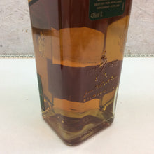 Load image into Gallery viewer, Johnnie Walker Green Label whiskey bottle 15 years 1L Blended Malt Scotch