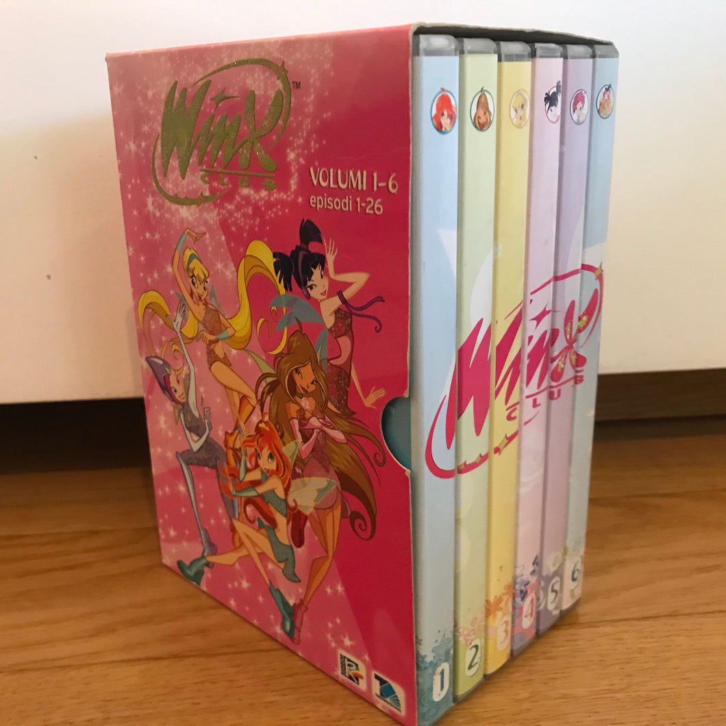 Cofanetto DVD WINX CLUB stagione 1 volume 1-6