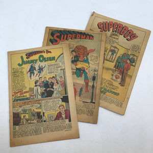 Fumetti vintage Superman's Pal Olsen Action Adventure Comics n. 57-1961 n. 243 2