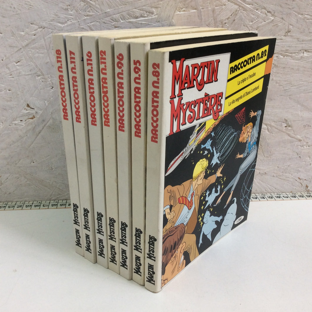 Lot of Martin Mystere comics Collection 82/118 7 non-continuous issues