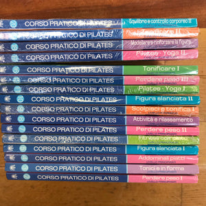 Lot of 16 issues PILATES practical course DVD series
