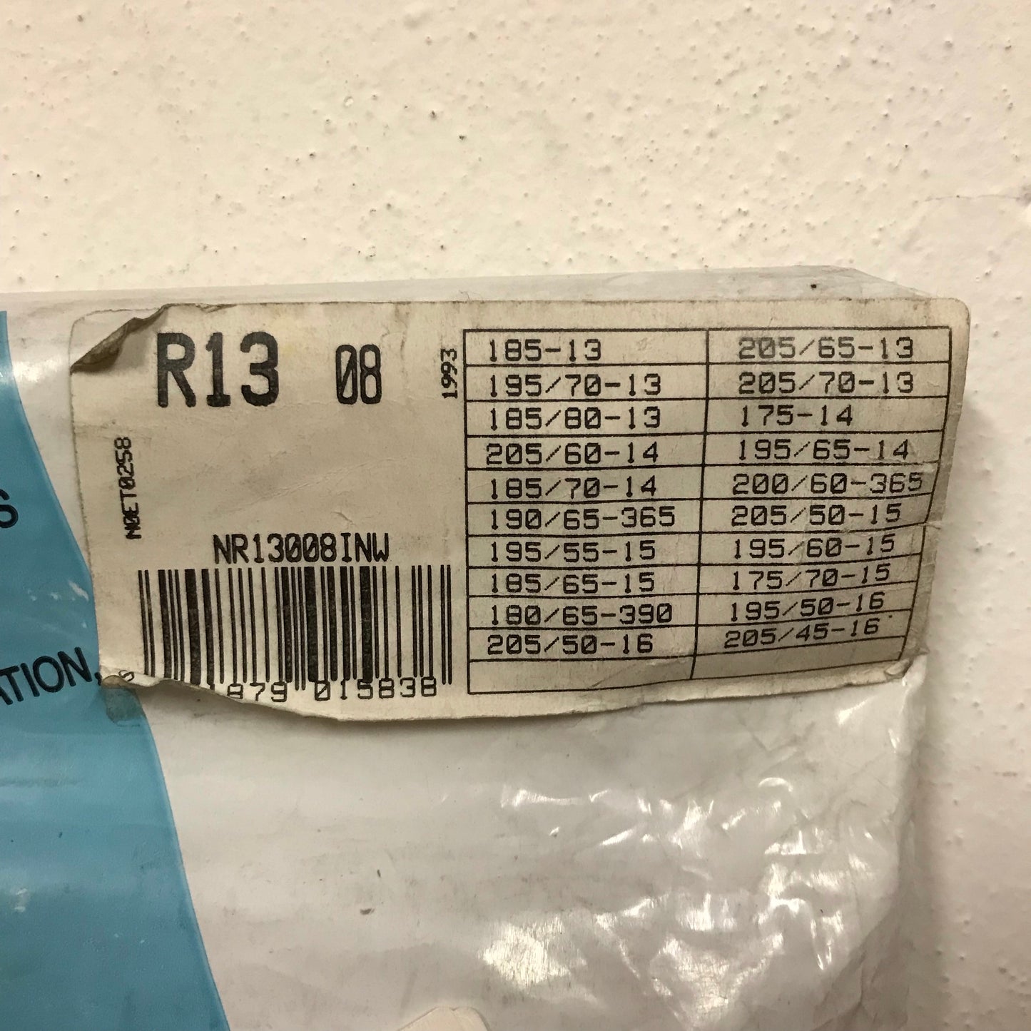 Snow chains for cars TIKTAK R13 08 12 mm audio cassette instructions