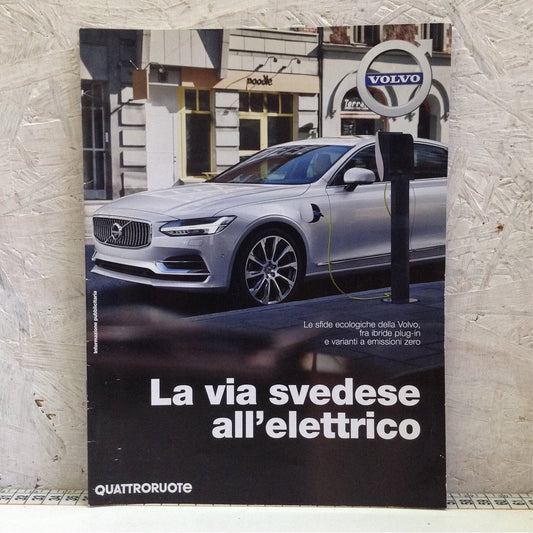 Libro - Rivista Quattroruote - Volvo ibride La via svedese all’elett
