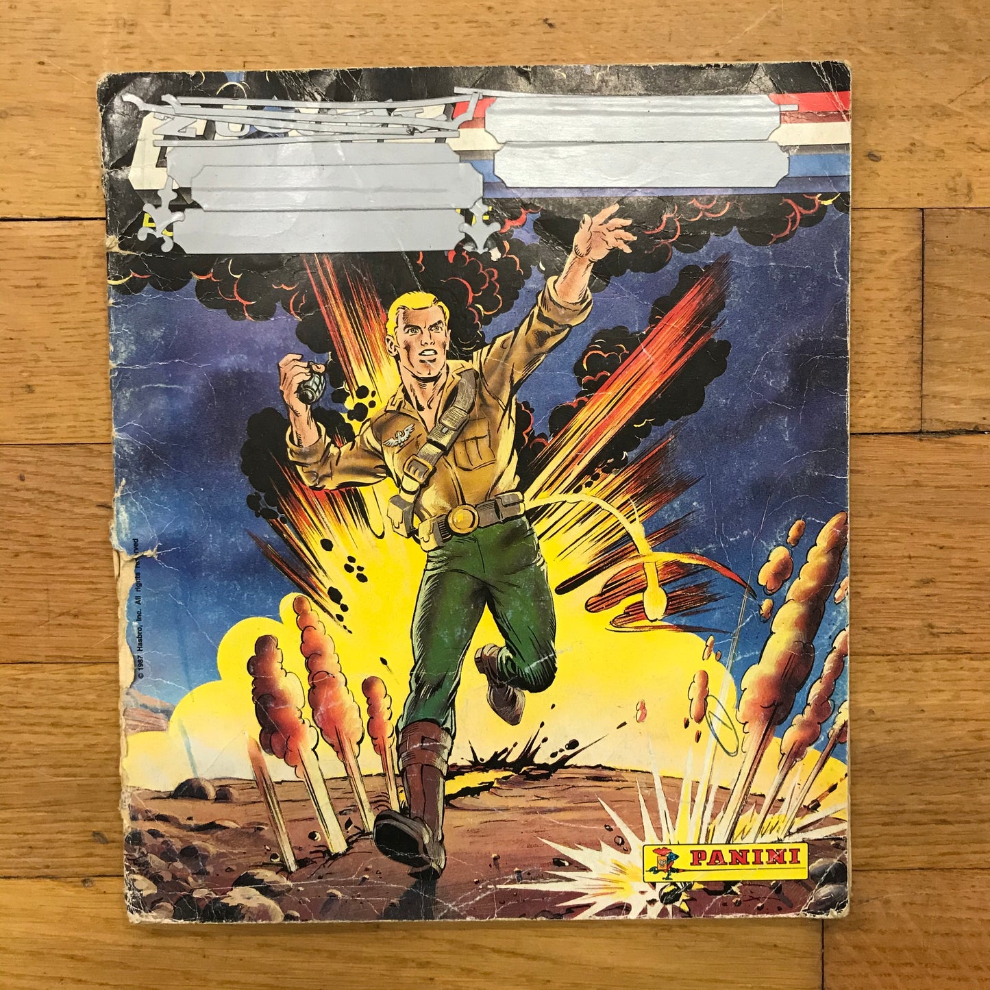 Libro - Album di figurine - G. I. Joe Panini 1988