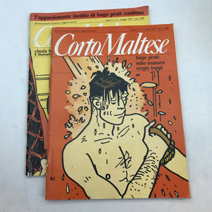 Lotto fumetti CORTO MALTESE anno 5 1987 2 numeri 4 5