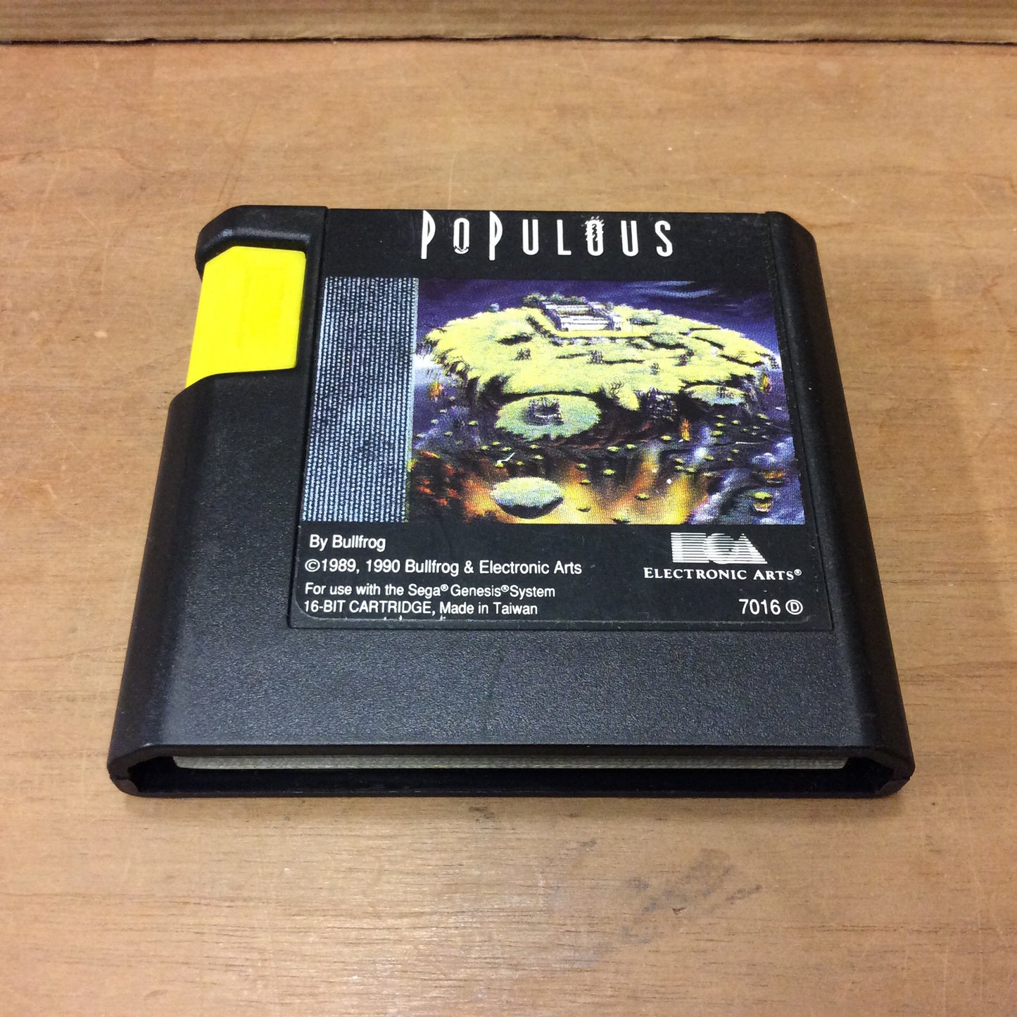 SEGA Mega Drive Populous video game