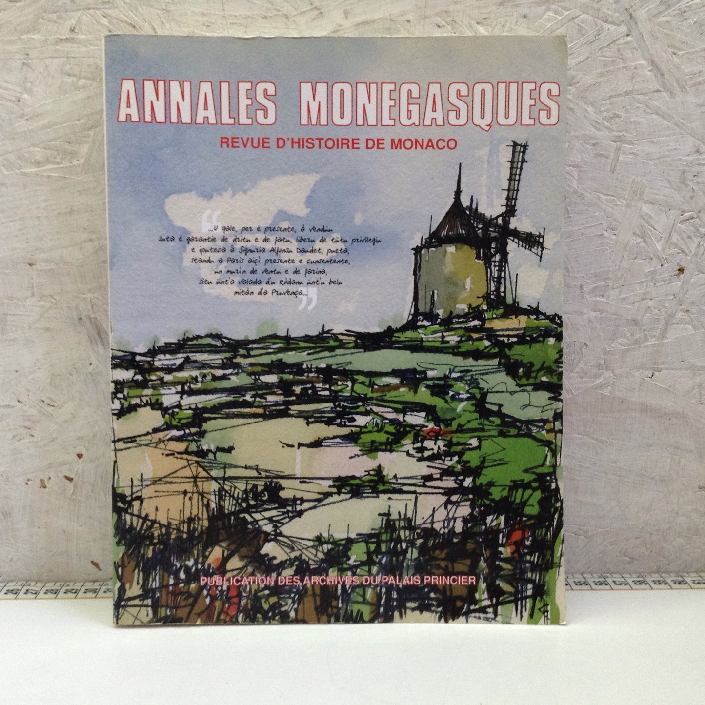 Libro - Annales monegasques Revue d’historie de Monaco n. 29 2005