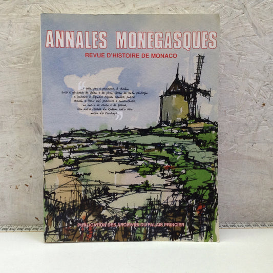 Libro - Annales monegasques Revue d’historie de Monaco n. 29 2005