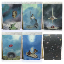 Load image into Gallery viewer, Lot of paintings ALBERTO TREVISAN illustration Divine Comedy Paradise 19 plates