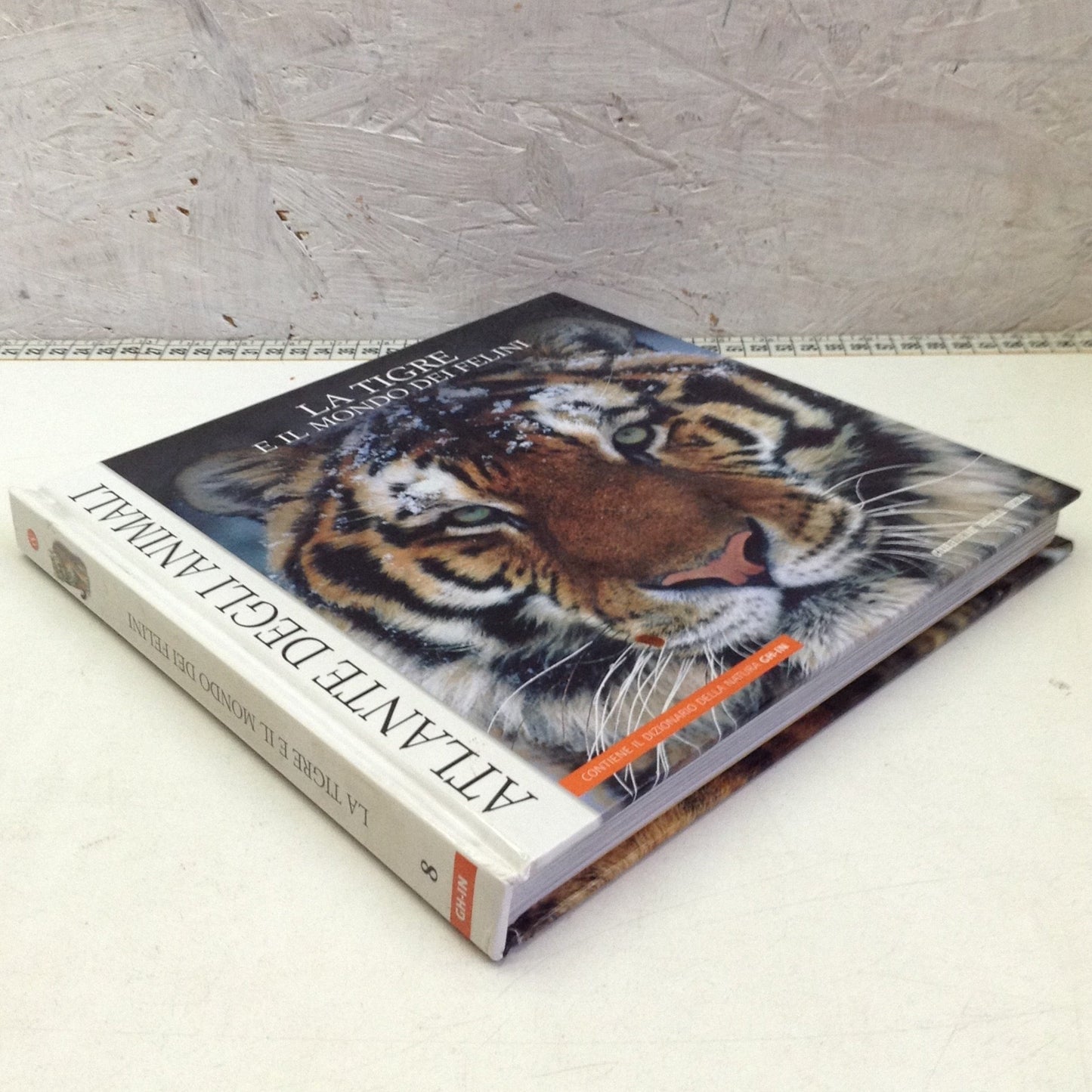 Libro - Atlante degli animali 8 La tigre e il mondo dei felini - corriere 2006