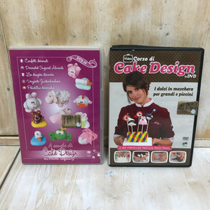 Lotto DVD Cake design 2 dischi videocorso