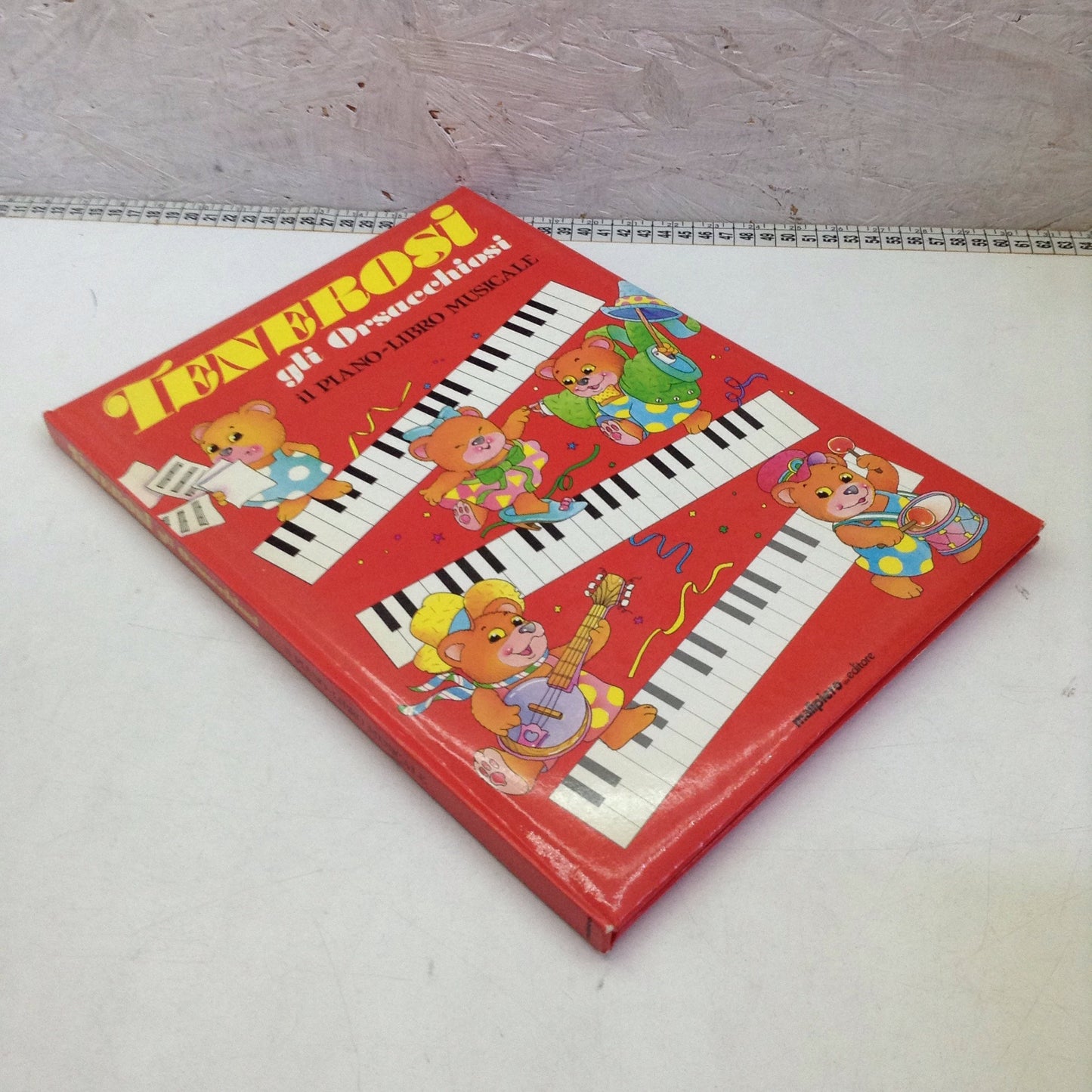Book - Cute teddy bears the piano music book - Malipiero