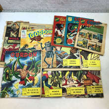 Carica l&#39;immagine nel visualizzatore di Gallery, Lotto fumetti GORDON superalbo anni ‘60 11 numeri