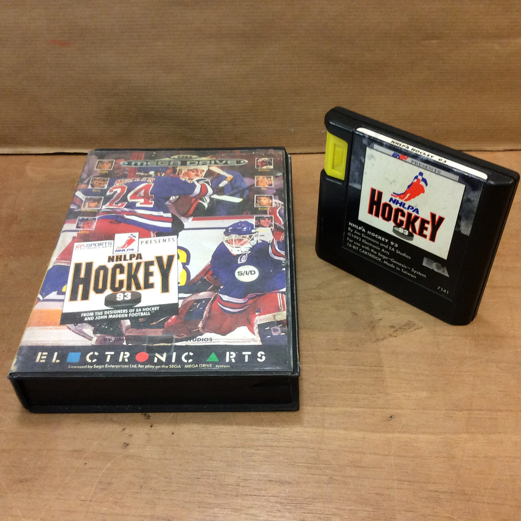 SEGA Mega Drive NHLPA Hockey '93 video game