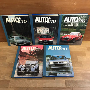 Lotto raccolta Auto e auto AUTO&AUTO 5 volumi 1990