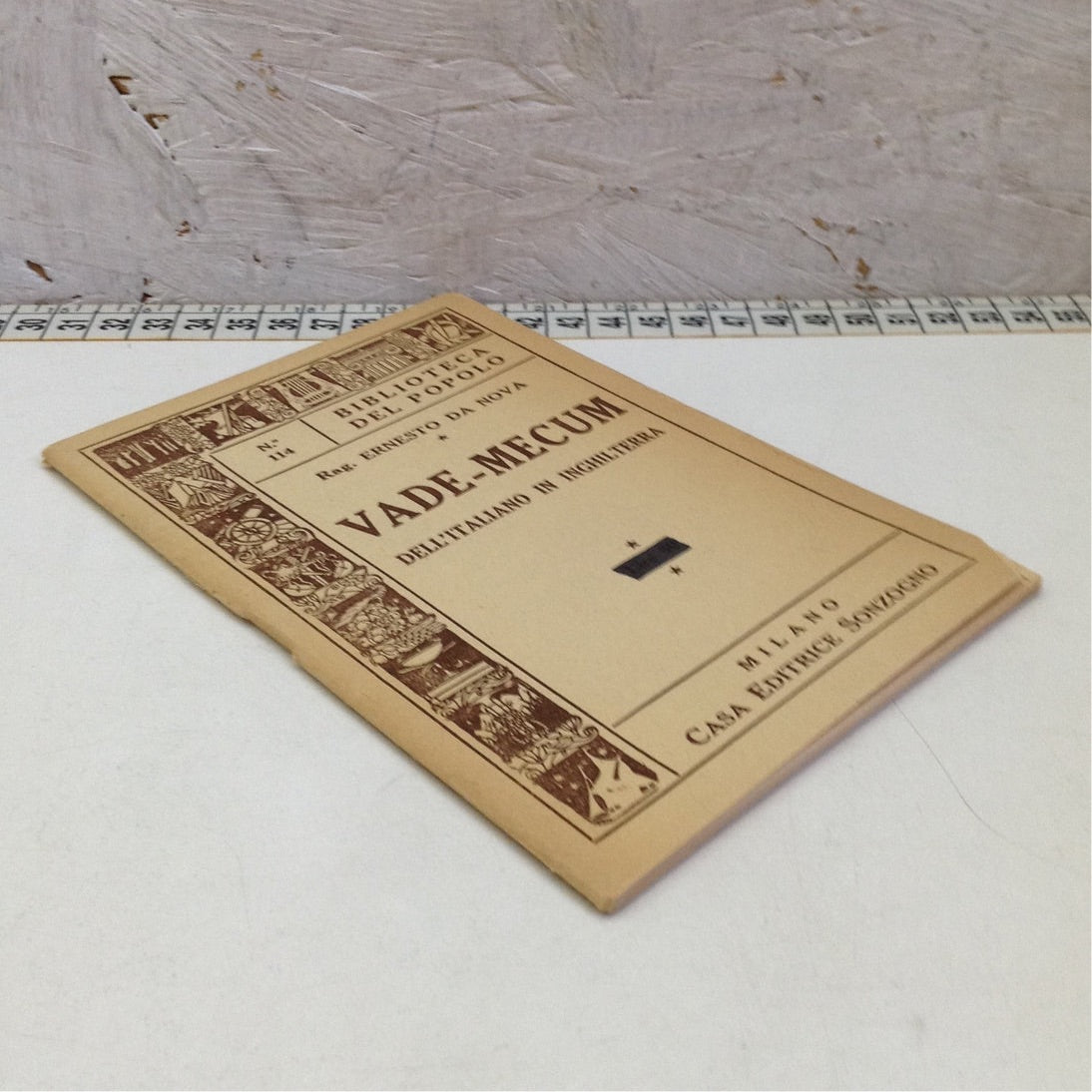 Libro - Vade-mecum dell'italiano in Inghilterra - Da Nova Sonzogno n.114 1962