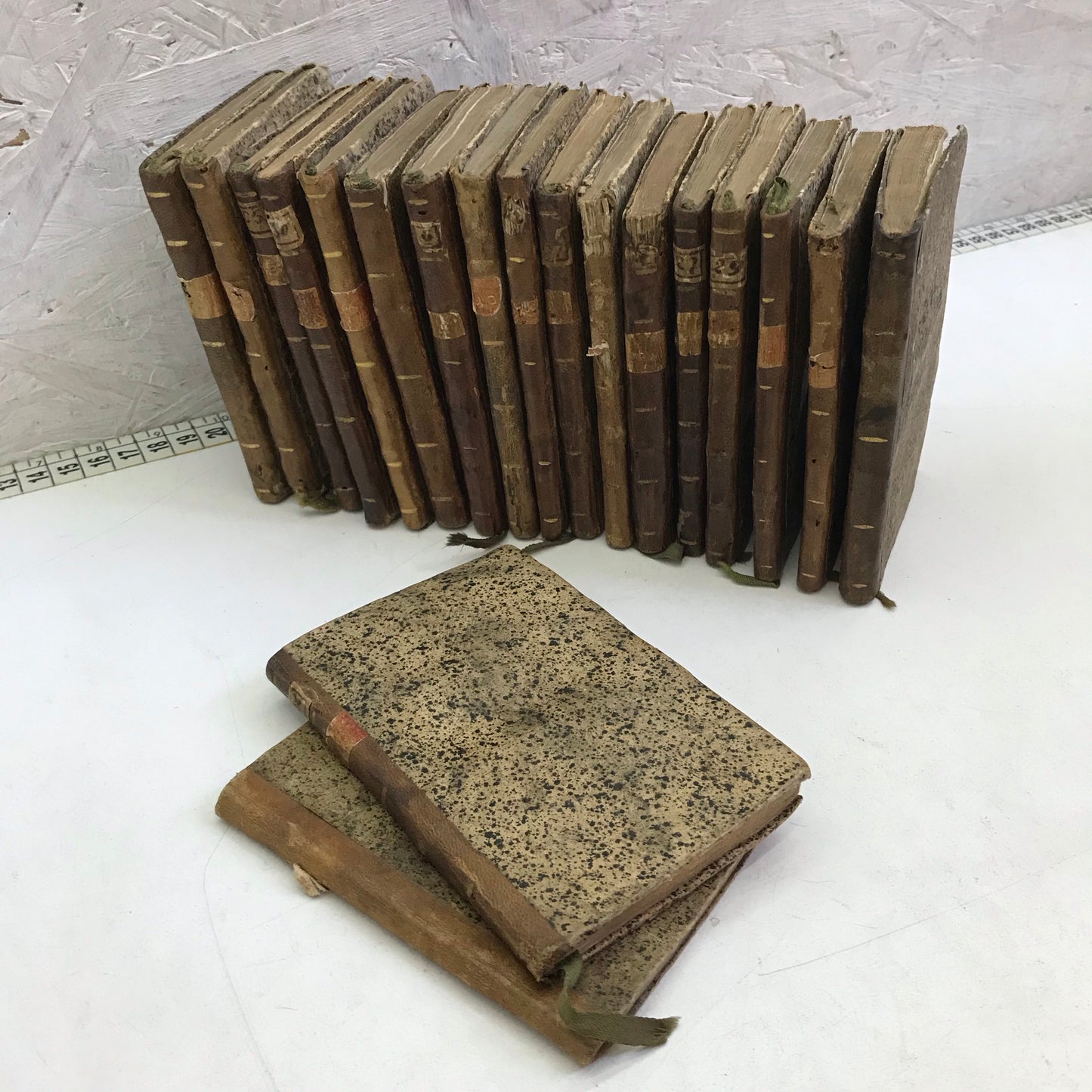 Lot of ancient books - Works by Metastasio 19 volumes 1794 1795 Venezia Pepoliana