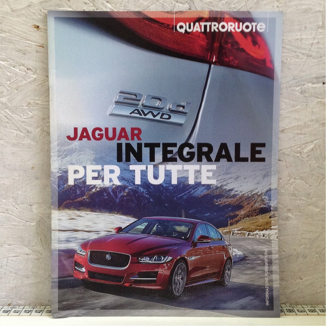 Libro - Rivista Quattroruote - Juaguar integrale per tutte - all. 73