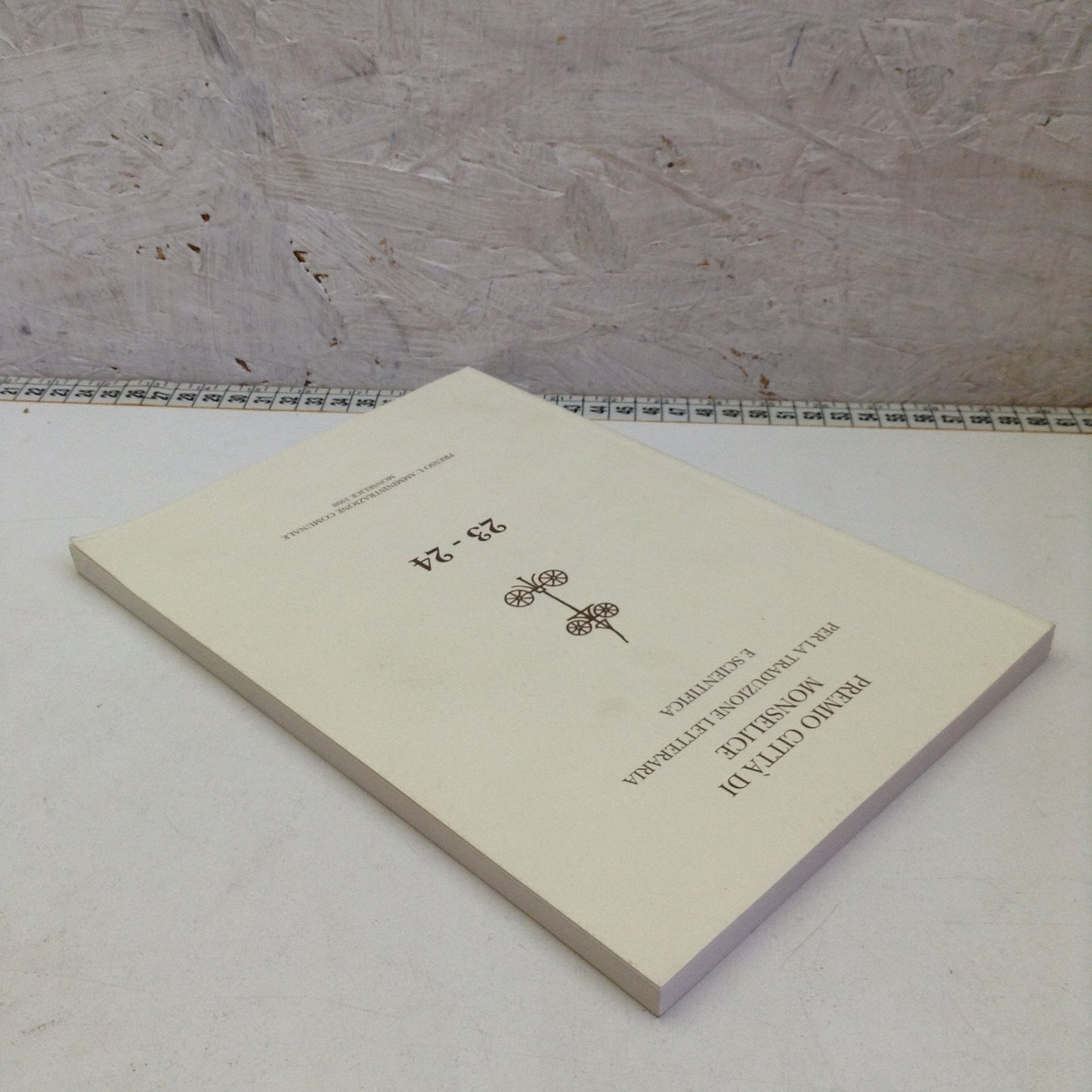 Libro - Premio città di Monselice traduzione letteraria scientifica 23-24 1998