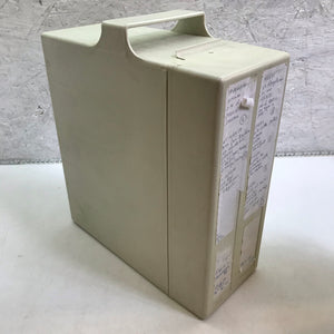 Box contenitore scatola porta 10 carrelli proiettore diapositive