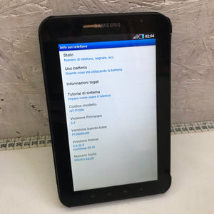SAMSUNG GALAXY Tab GT-P1000 mobile phone tablet sim