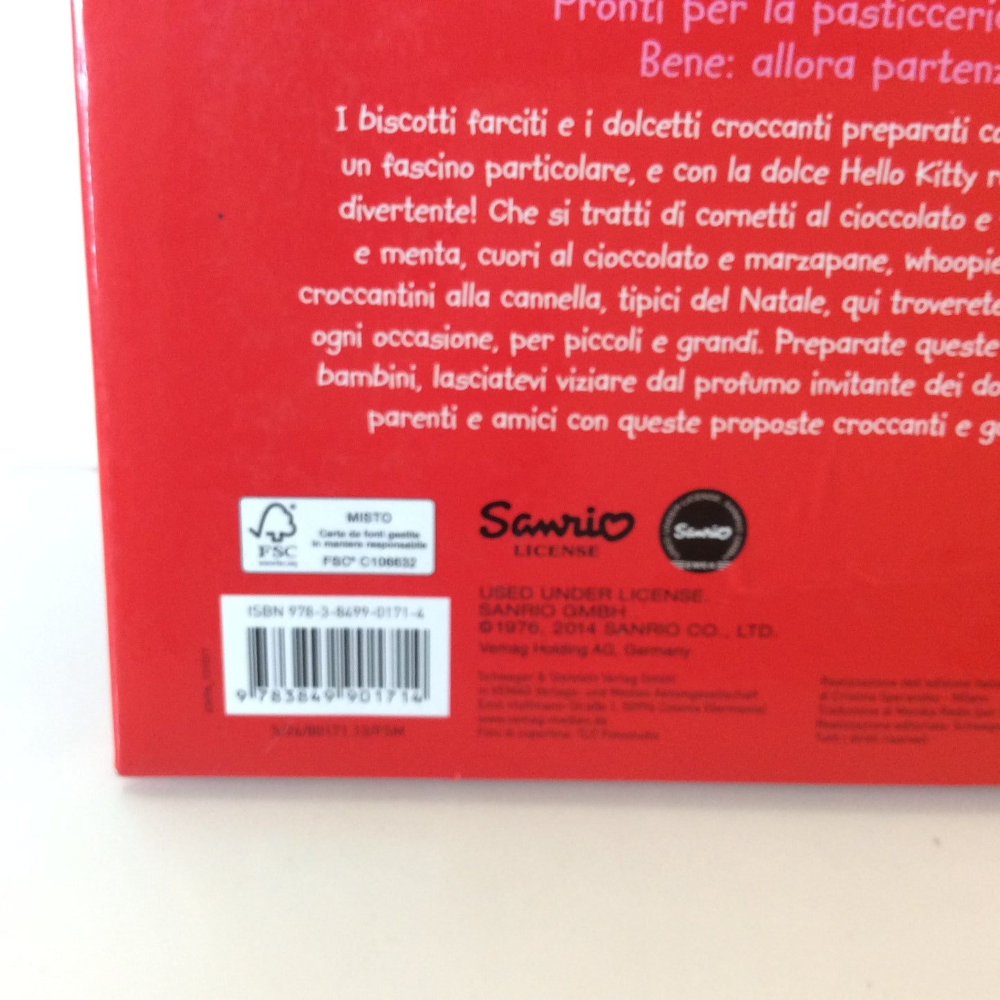 Libro - Biscotti e pasticcini ricette Hello Kitty - Sanrio 2014