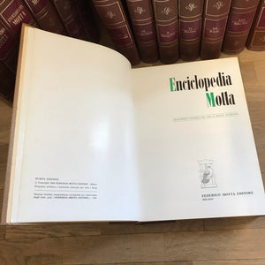 Enciclopedia Motta 15 volumi 1968
