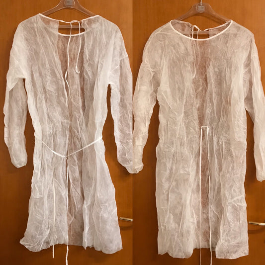 Camice monouso T.N.T. Megapharma classe 1 10 pz 10CC0010 tg unica protezione