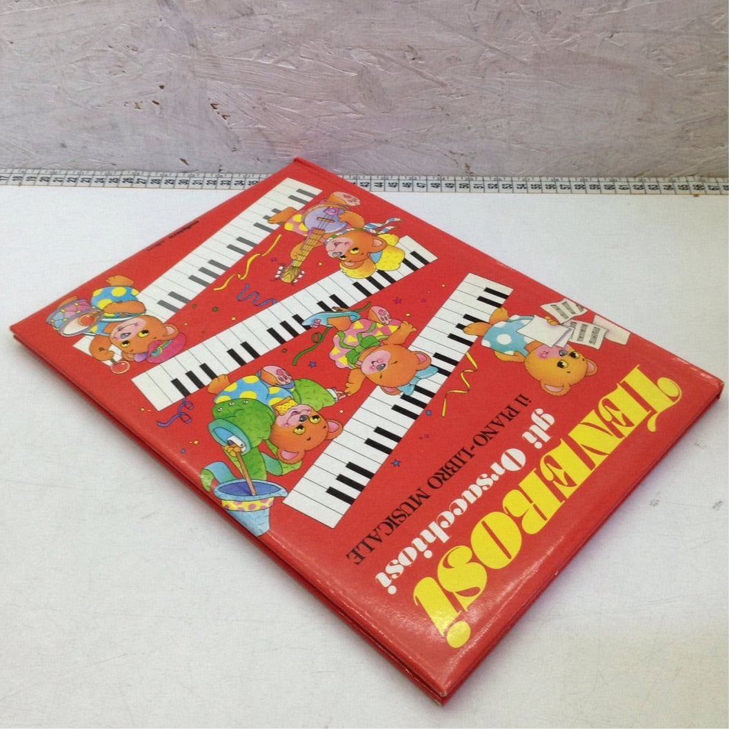 Book - Cute teddy bears the piano music book - Malipiero