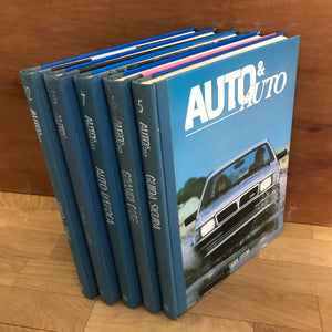 Lotto raccolta Auto e auto AUTO&AUTO 5 volumi 1990