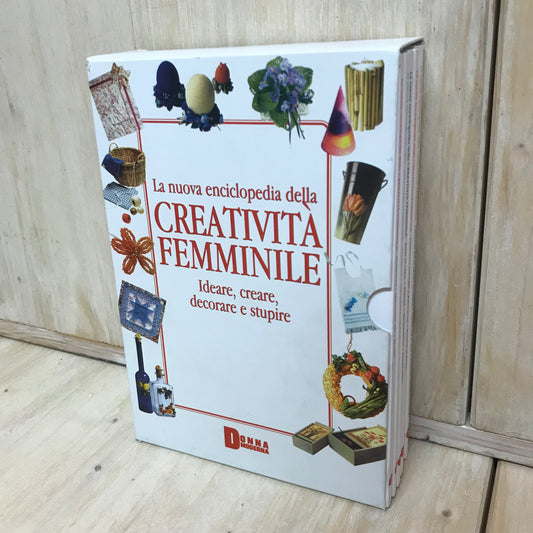 Lotto libri Enciclopedia della creatività femminile 6 volumi Donna Moderna