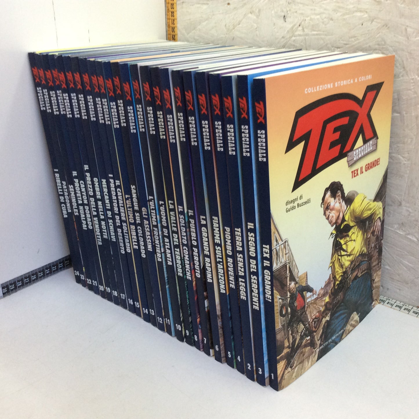 Lot of Tex comics Special historical collection 1/24 republic