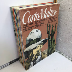Lotto fumetti CORTO MALTESE anno 3 1985 numeri 1/11