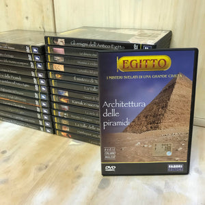 EGYPT DVD series the mysteries revealed great civilization Fabbri Editori 2006 26 pieces