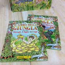 Load image into Gallery viewer, Series THE JUNGLE BOOK books VHS De Agostini Junior 1992 complete