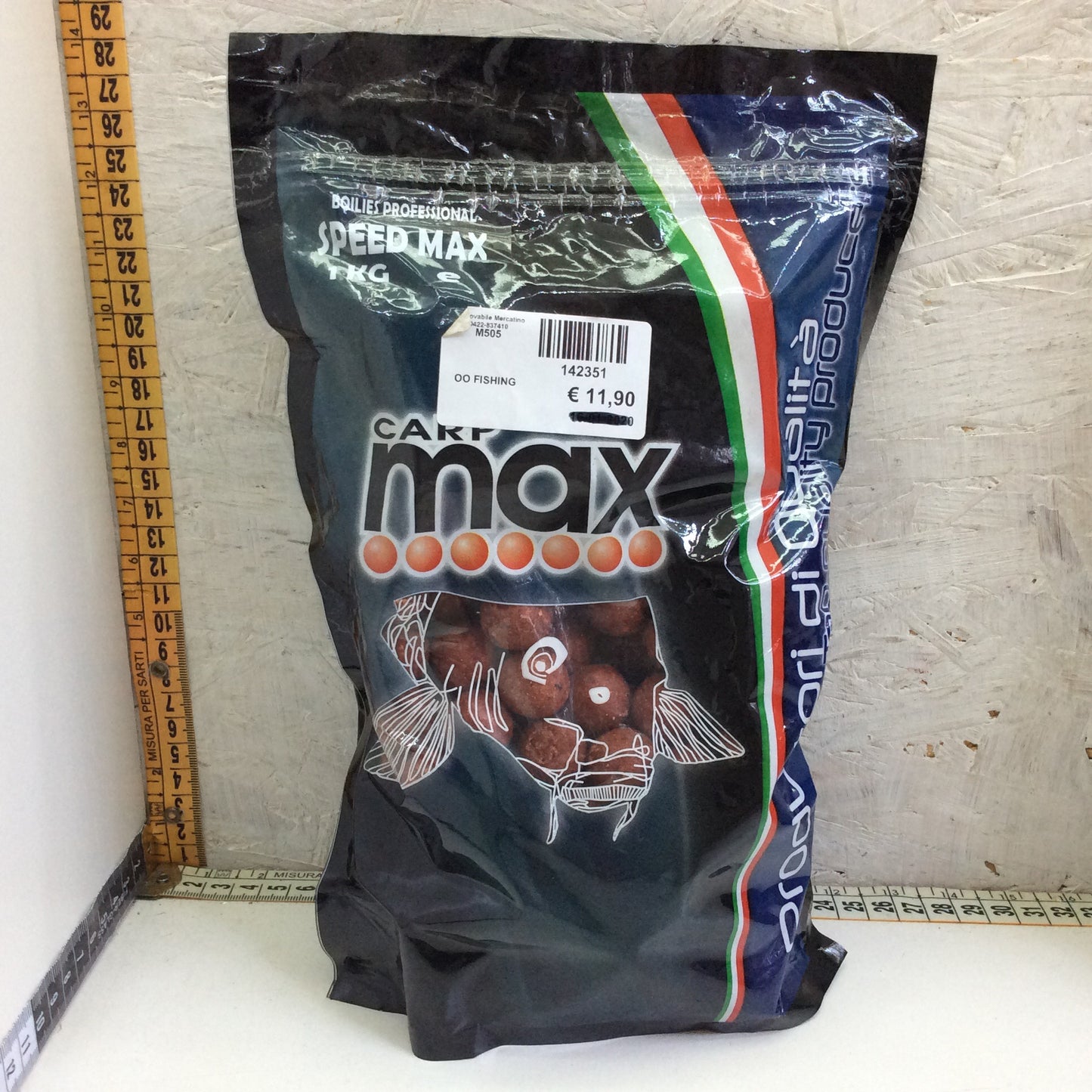 Carp FISHING boilies CARP MAX 1Kg various flavors Italian quality